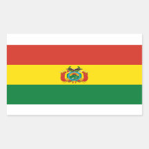 ボリビア*国旗のシールBandera de Bolivia