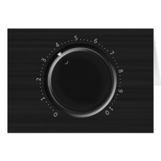 ボリュームつまみグリーティングカード