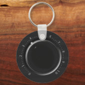 ボリュームノブのキーチェーン キーホルダー (正面)