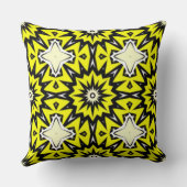 ボリューム1のカレイドスコープアート32 クッション (裏面)