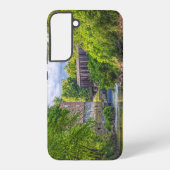 ボリンガーミルとバードビルカバーブリッジ SAMSUNG GALAXYケース (裏面)