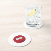 ボリー紙コースター ラウンドペーパーコースター (インサイチュ)