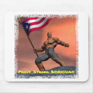 ボリ誇りを持ったグア!!! マウスパッド