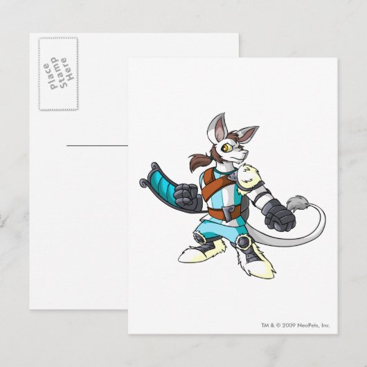 ボリ・テロ山選手 ポストカード (正面/裏面)