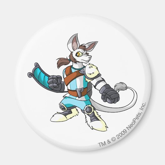 ボリ・テロ山選手 マグネット (正面)