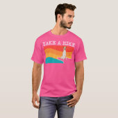 ボルおもしろいゾイのハイキングに参加する Tシャツ (正面フル)
