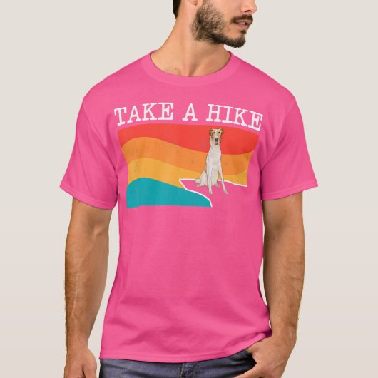 ボルおもしろいゾイのハイキングに参加する Tシャツ (正面)