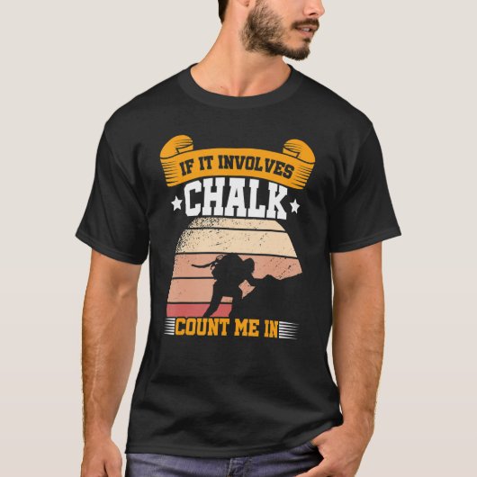 ボルもしデリのチョーク数登山 Tシャツ (正面)
