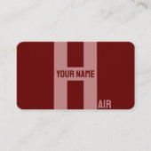 ボルエレガントドミニマル威厳のあるス 名刺 (正面)