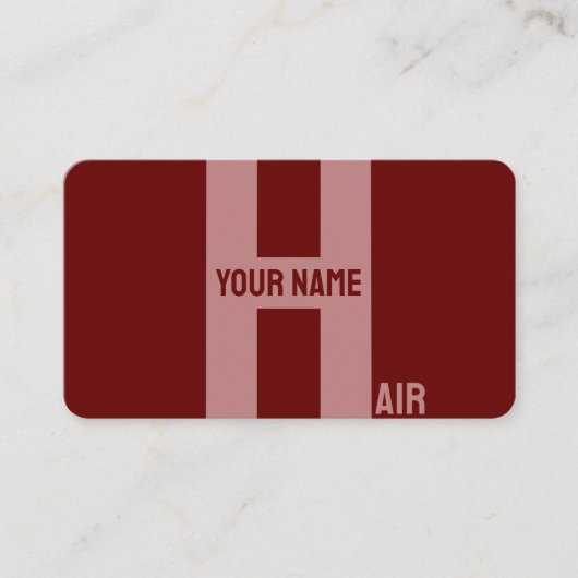 ボルエレガントドミニマル威厳のあるス 名刺 (正面)