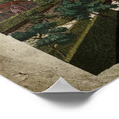 ボルカマーレモンアートズバロックスタイルデコール ポスター (角)