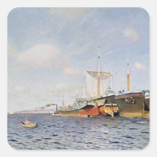 ボルガの新風, 1895 スクエアシール (正面)
