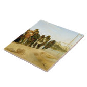 ボルガ1870-73年のボートの漕ぎ手 タイル (側面)