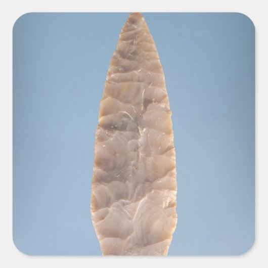 ボルグで発見された溶血株の「月桂樹の葉」の葉の刃。 スクエアシール (正面)