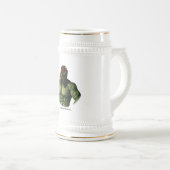 ボルケーノトロルバケーションファンタジーアートビールスタイン ビールジョッキ (正面右)