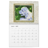 ボルゴのThe Artful Westie 2025年カレンダー カレンダー (3月 2027)