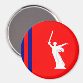 ボルゴグラード磁石国旗 マグネット (正面/裏面)