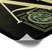 ボルゴニアマルフィカンパニアイタリア ポスター (角)