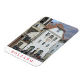 ボルザノワルサースクエア建物ビュー冷蔵庫用マグネット マグネット (左側)