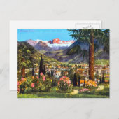 ボルザノ、イタリア、近くのアルプス ポストカード (正面/裏面)