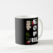 ボルシュウクライナフードウクライナヴィシュバンカスタイル コーヒーマグカップ (正面右)