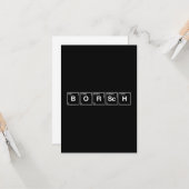 ボルシュウクライナフードティーヴィンテージ カード (正面/裏面インサイチュ)