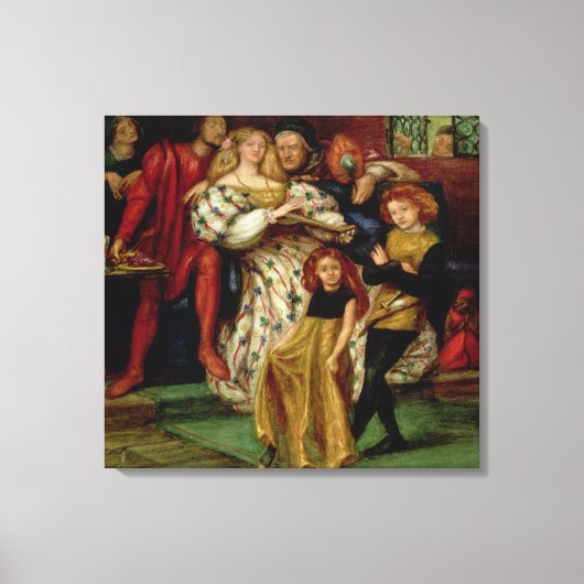 ボルジアファミリー, 1863 キャンバスプリント (正面)