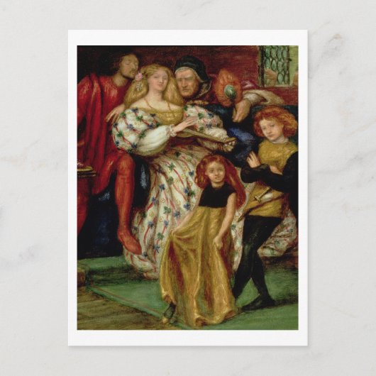 ボルジアファミリー， 1863 ポストカード (正面)