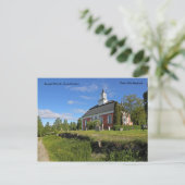 ボルジェ・チャーチ、スウェーデン、フォー… ポストカード (スタンド正面)