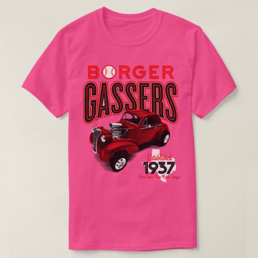 ボルジャーガッサーズ Tシャツ (デザイン正面)