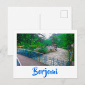 ボルジョミホット春ズリゾートジョージアカウキュース ポストカード (正面/裏面)