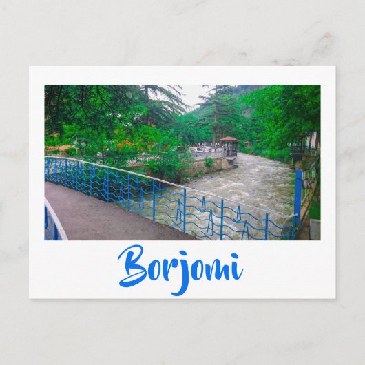 ボルジョミホット春ズリゾートジョージアカウキュース ポストカード (正面)