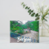 ボルジョミホット春ズリゾートジョージアカウキュース ポストカード (スタンド正面)