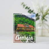 ボルジョミホット春リゾートジョージアコーカス ポストカード (スタンド正面)