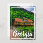 ボルジョミホット春リゾートジョージアコーカス ポストカード (正面/裏面)