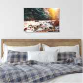 ボルジョミ川 キャンバスプリント (インサイチュ (寝室))