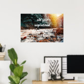 ボルジョミ川 ポスター (ホームオフィス)