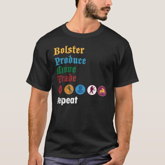ボルスターの動きを探る Tシャツ (正面)