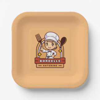 ボルセルキャトルカスタムズ紙プレート ペーパープレート