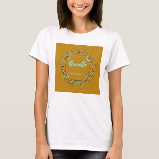 ボルセル サロン＆スパ ロゴ Tシャツ (正面)