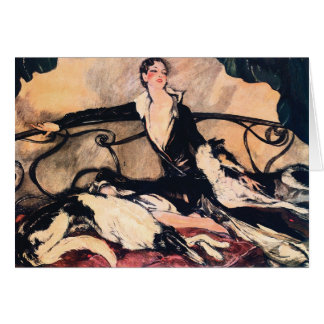 ボルゾイとのLounging