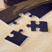 ボルゾイのポートレート ジグソーパズル (側面)