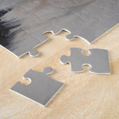 ボルゾイのロシアのなWolfhound犬の芸術Puzz; e ジグソーパズル (側面)