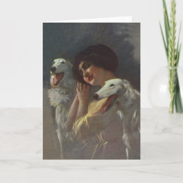 ボルゾイの友人カード カード