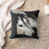 ボルゾイの眠りの枕 クッション (ブランケット)