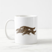 ボルゾイの跳躍 コーヒーマグカップ (左)