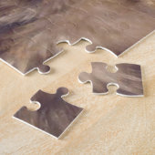 ボルゾイのLounging ジグソーパズル (側面)