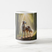 ボルゾイエレガントブリードコーヒーマグ コーヒーマグカップ (中央)