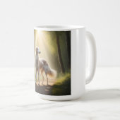 ボルゾイエレガントブリードコーヒーマグ コーヒーマグカップ (正面右)