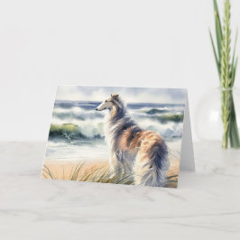 ボルゾイオンザデューン 案内状